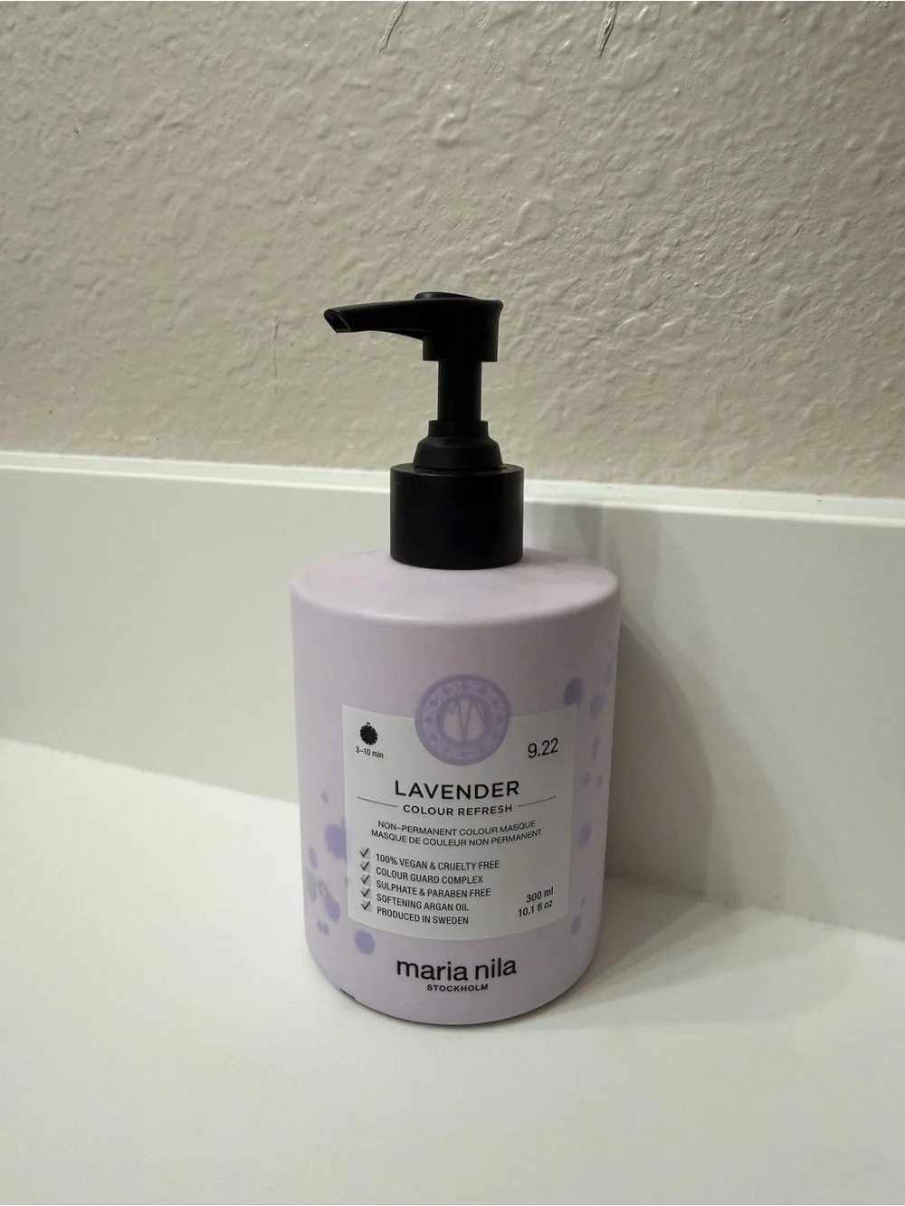 Maria Nela lavender colour refresh masque Used